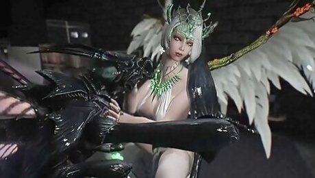Skyrim - Chaurus Hunter And Angel