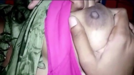 Indian woman shows body