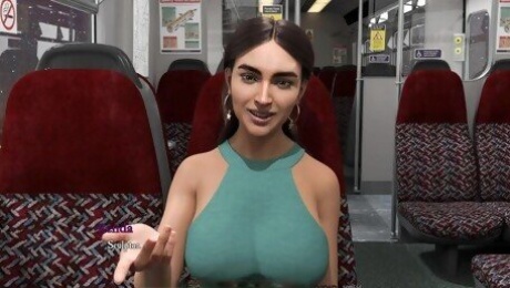 Bare Witness: The Hot Indian Desi Girl From The Train-Ep1