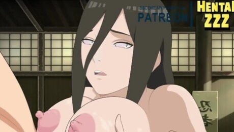 BORUTO: HANABI GIVES A TITJOB (HENTAI BORUTO NEXT GENERATION)