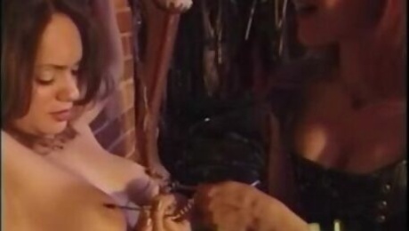 Angelic kitten's natural tits dirt